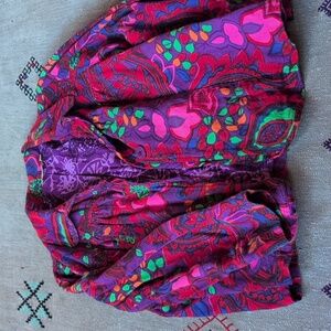 Choices Multicolor Paisley Jacket